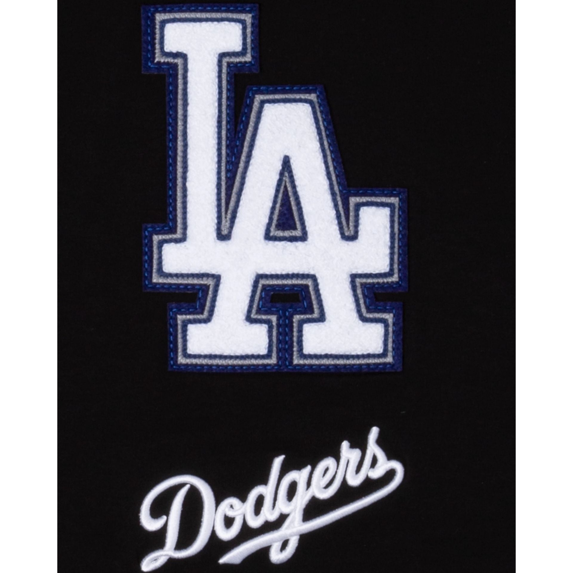 Premium Los Angeles Dodgers Logo Select Black T-Shirt
