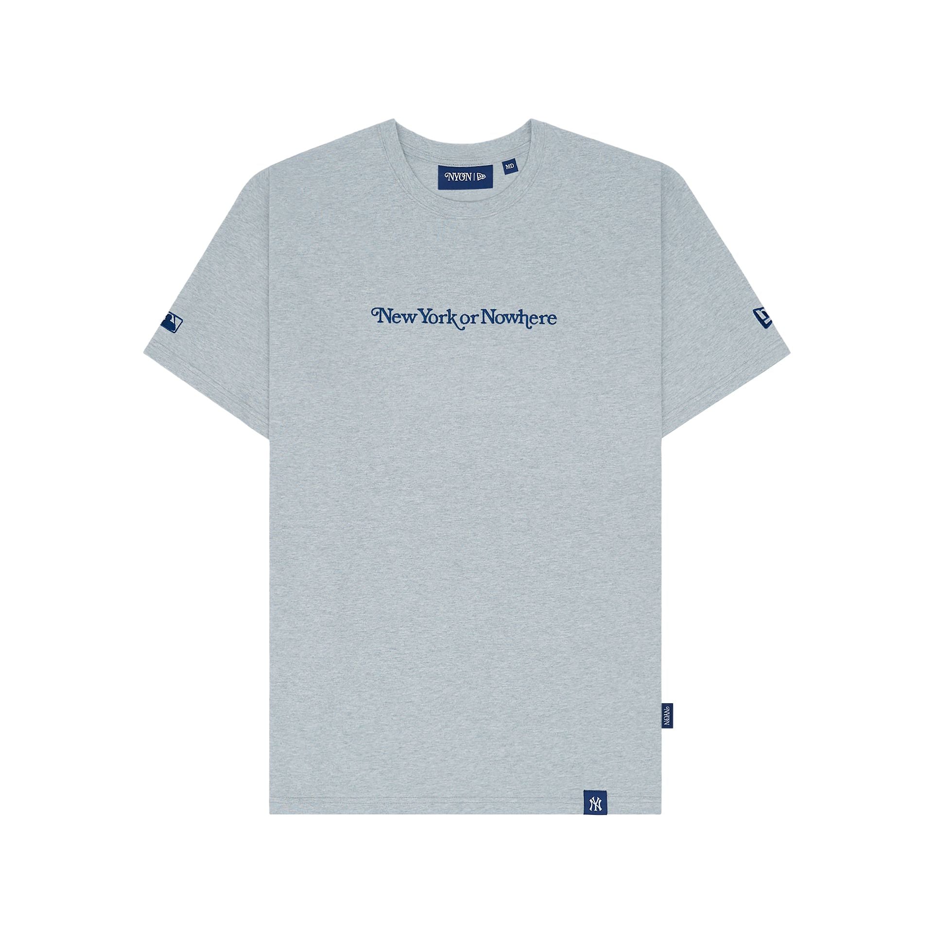 Premium New York or Nowhere x New York Yankees Gray T-Shirt