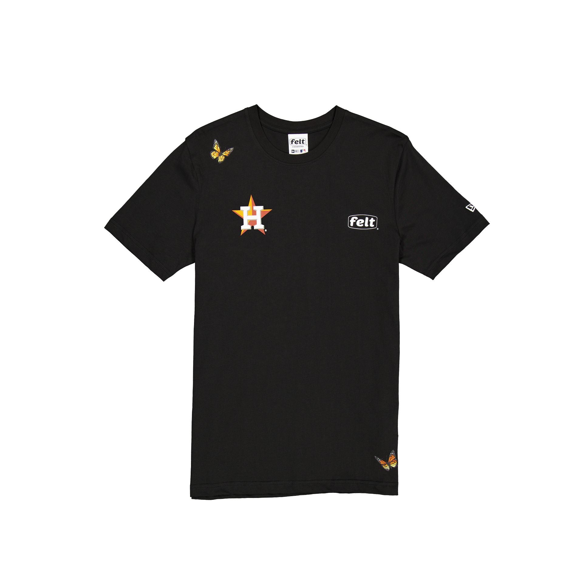 Premium FELT x Houston Astros Black T-Shirt