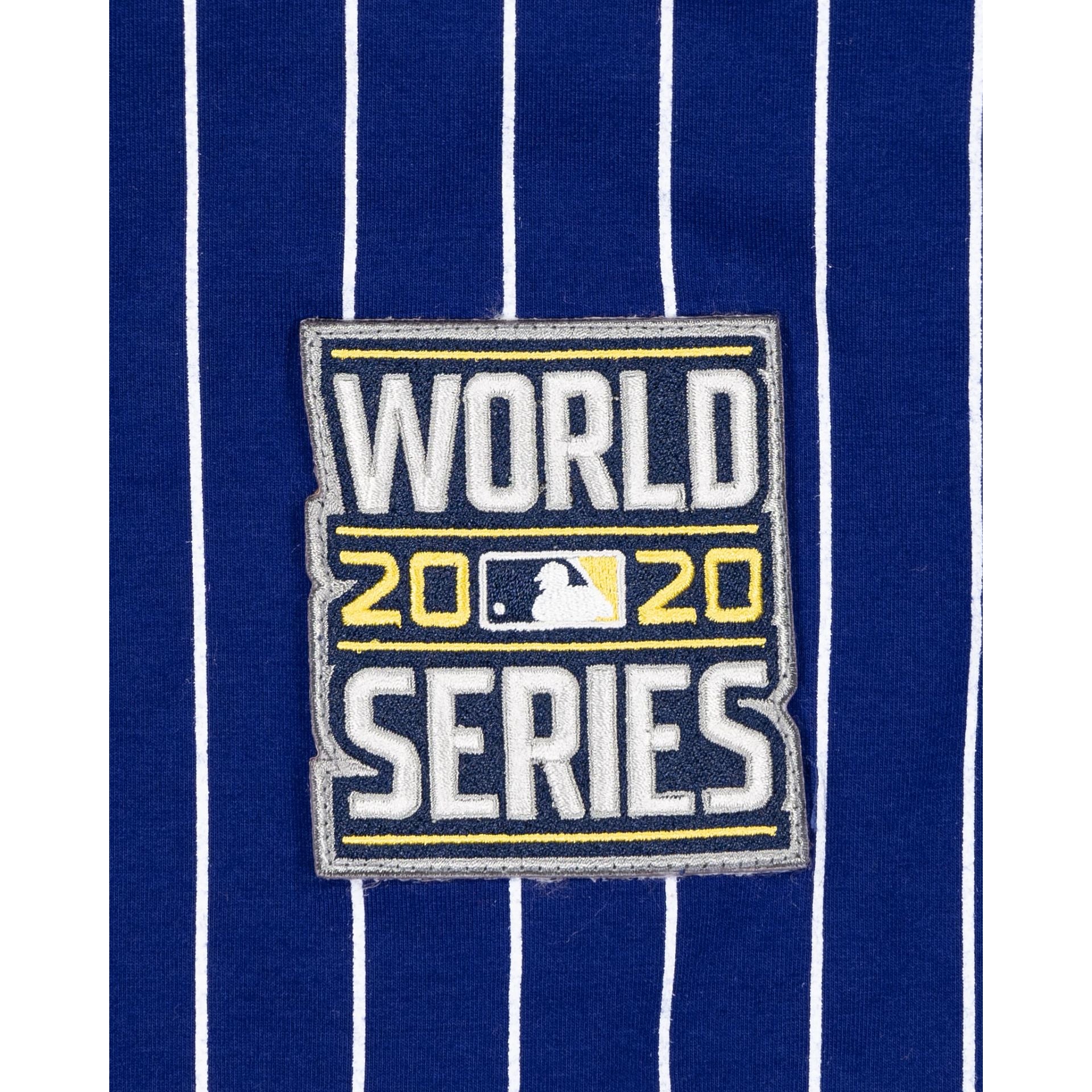 Premium Los Angeles Dodgers Logo Select Pinstripe Hoodie