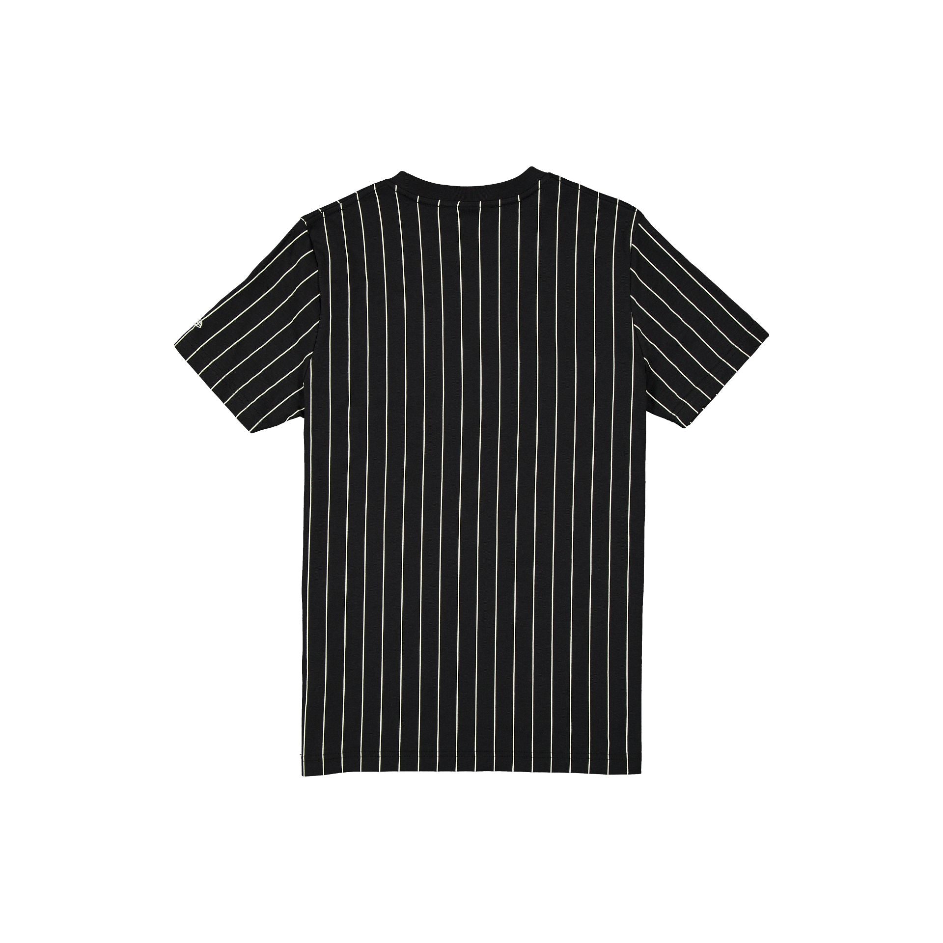 Premium Miami Marlins Throwback Pinstripe Wordmark T-Shirt