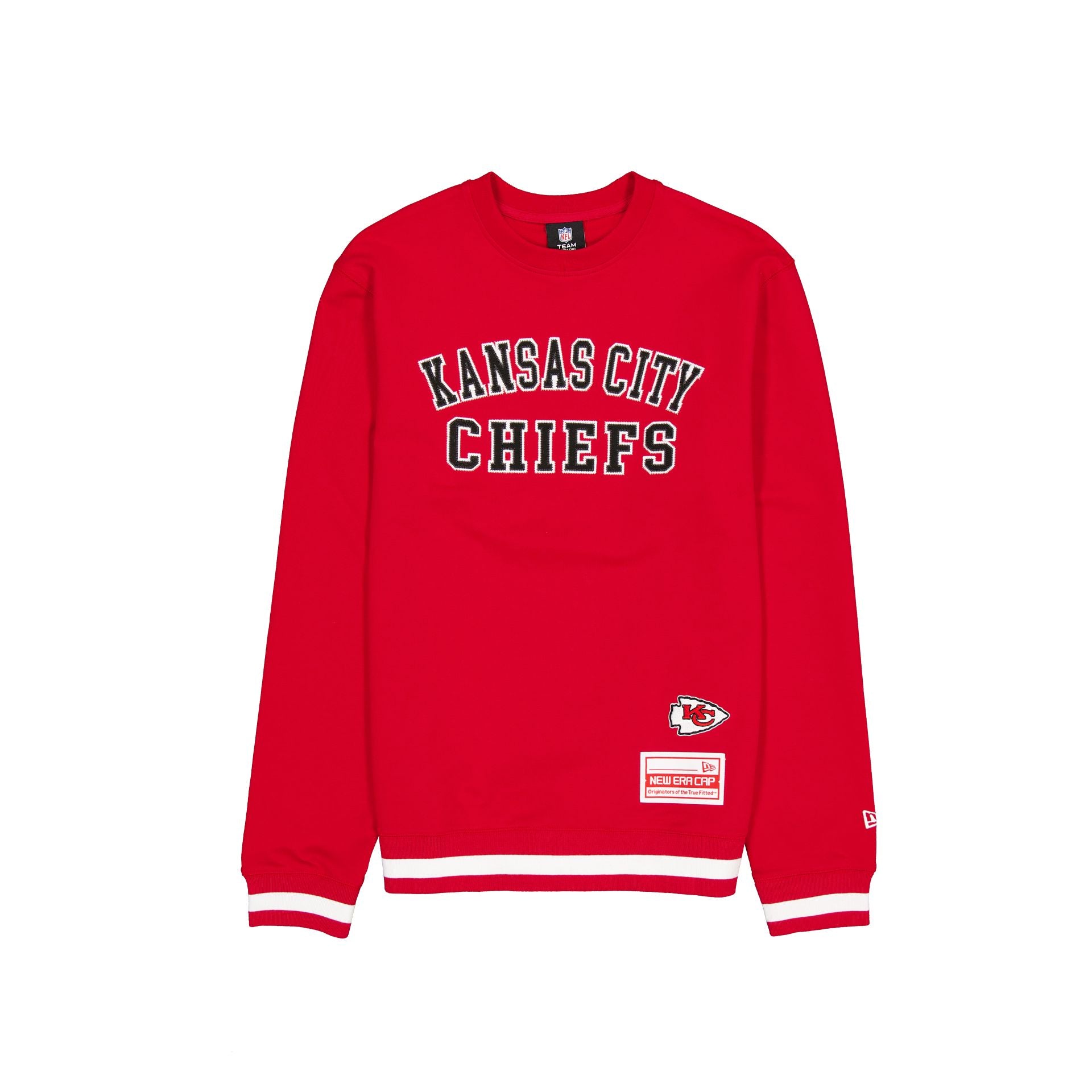 Premium Kansas City Chiefs Team Color Logo Select Crewneck