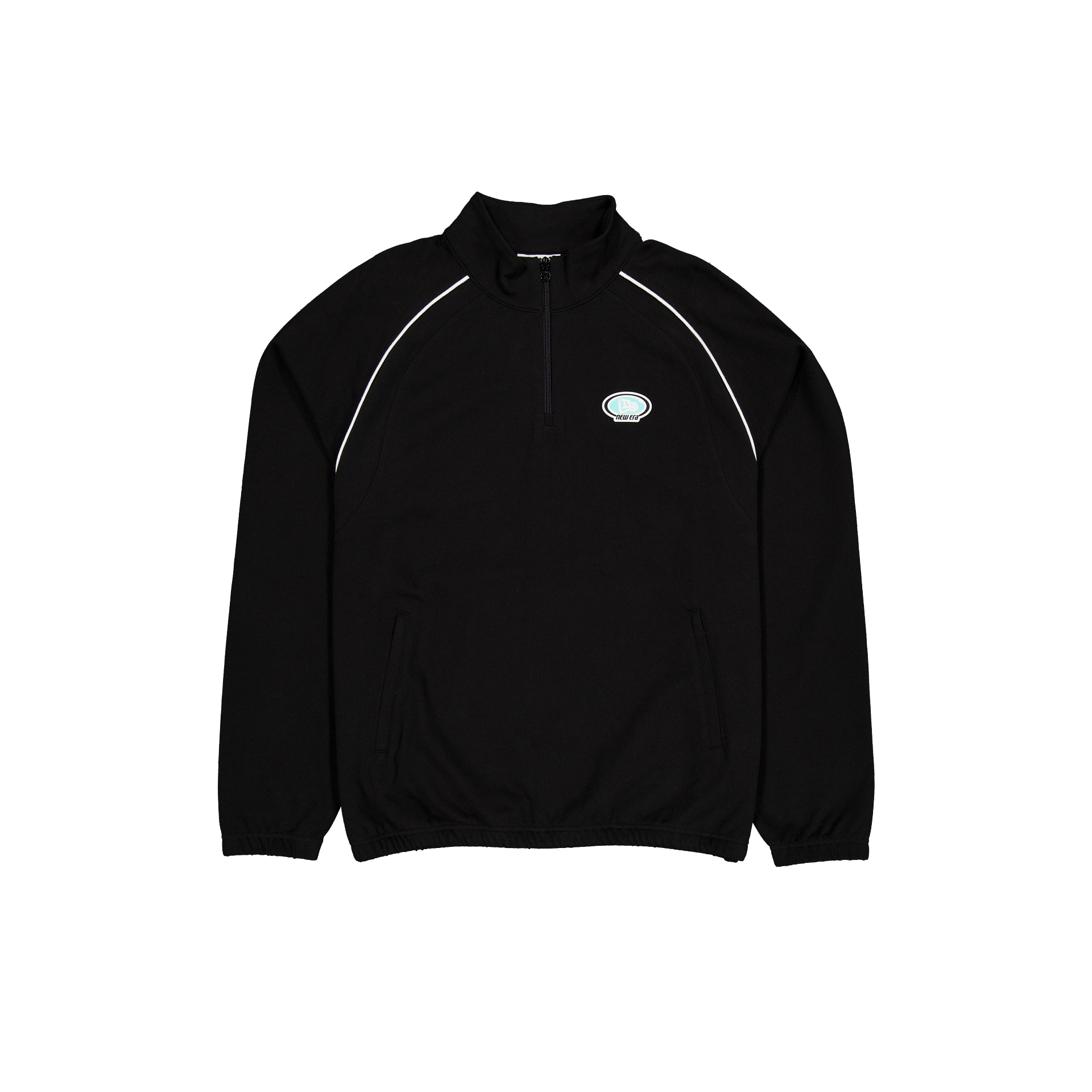 Premium Shoreline Black Half-Zip Pullover