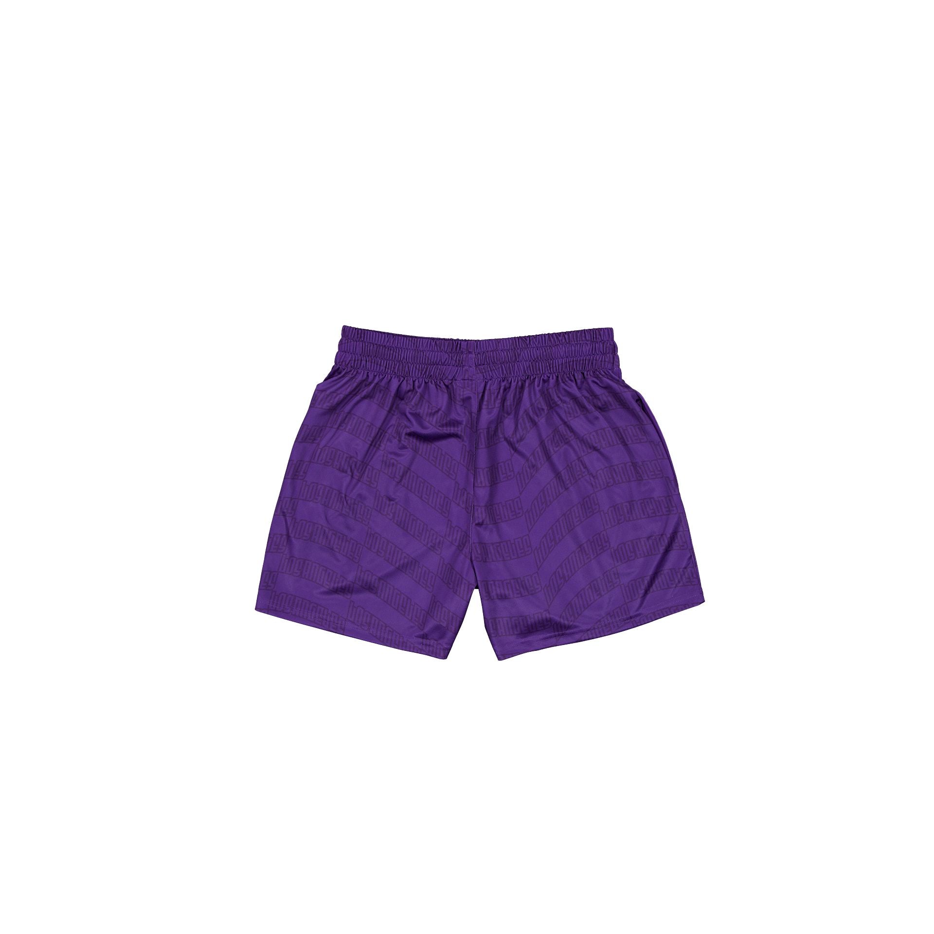Premium Los Angeles Lakers Purple All-Over-Print Shorts