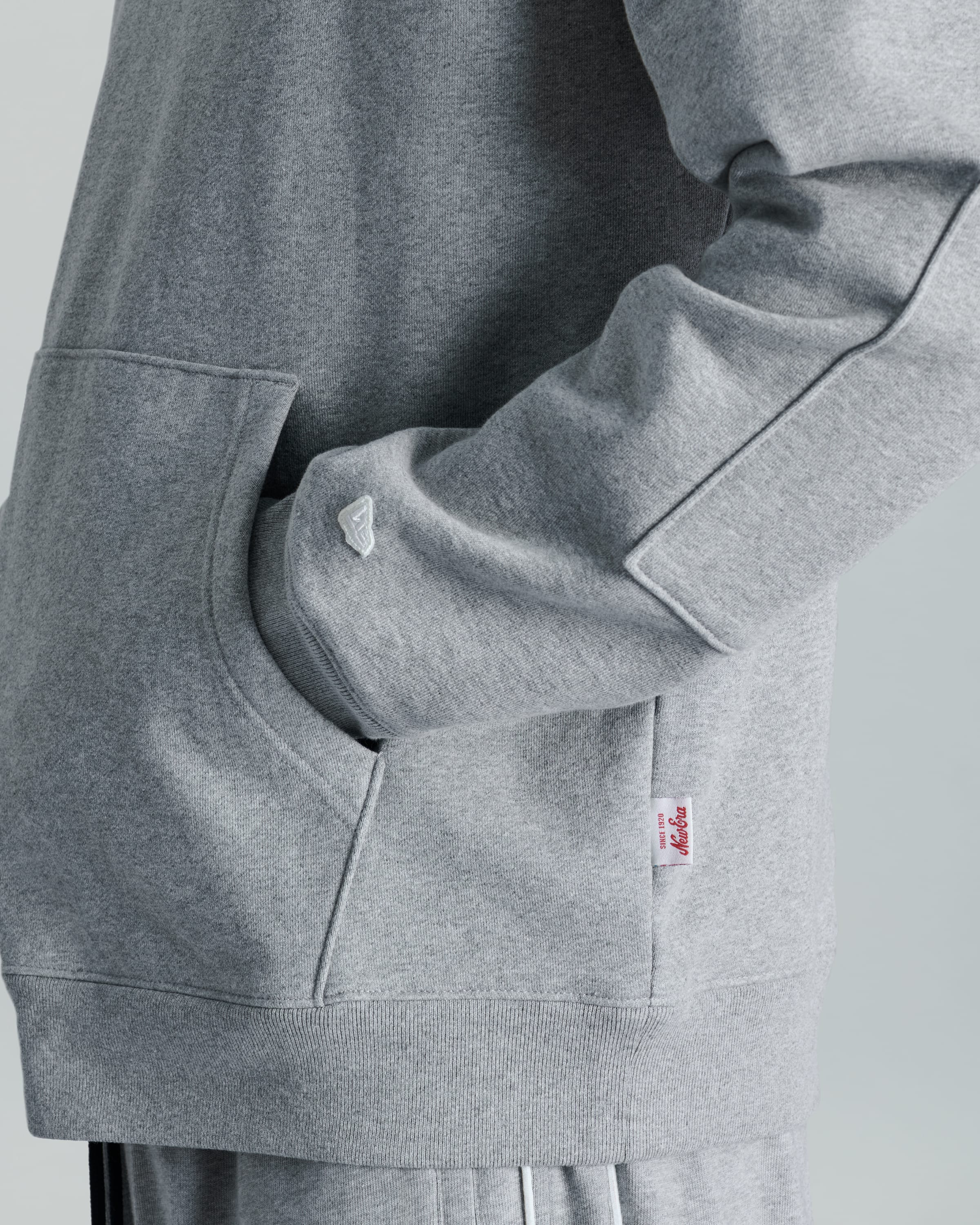 Premium Amherst Corporal Heather Gray Snap Hoodie