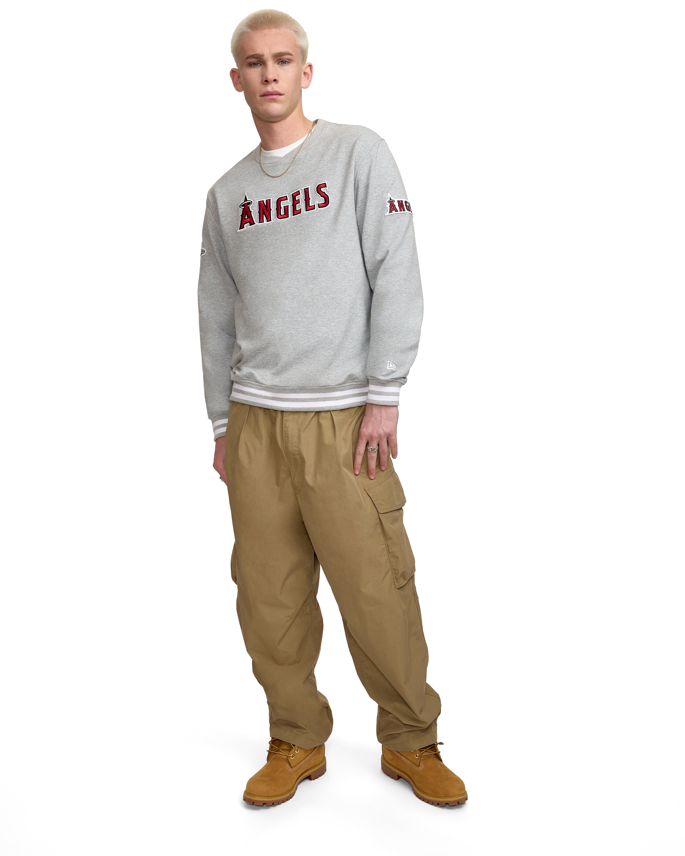 Premium Chicago White Sox Gray Logo Select Crewneck