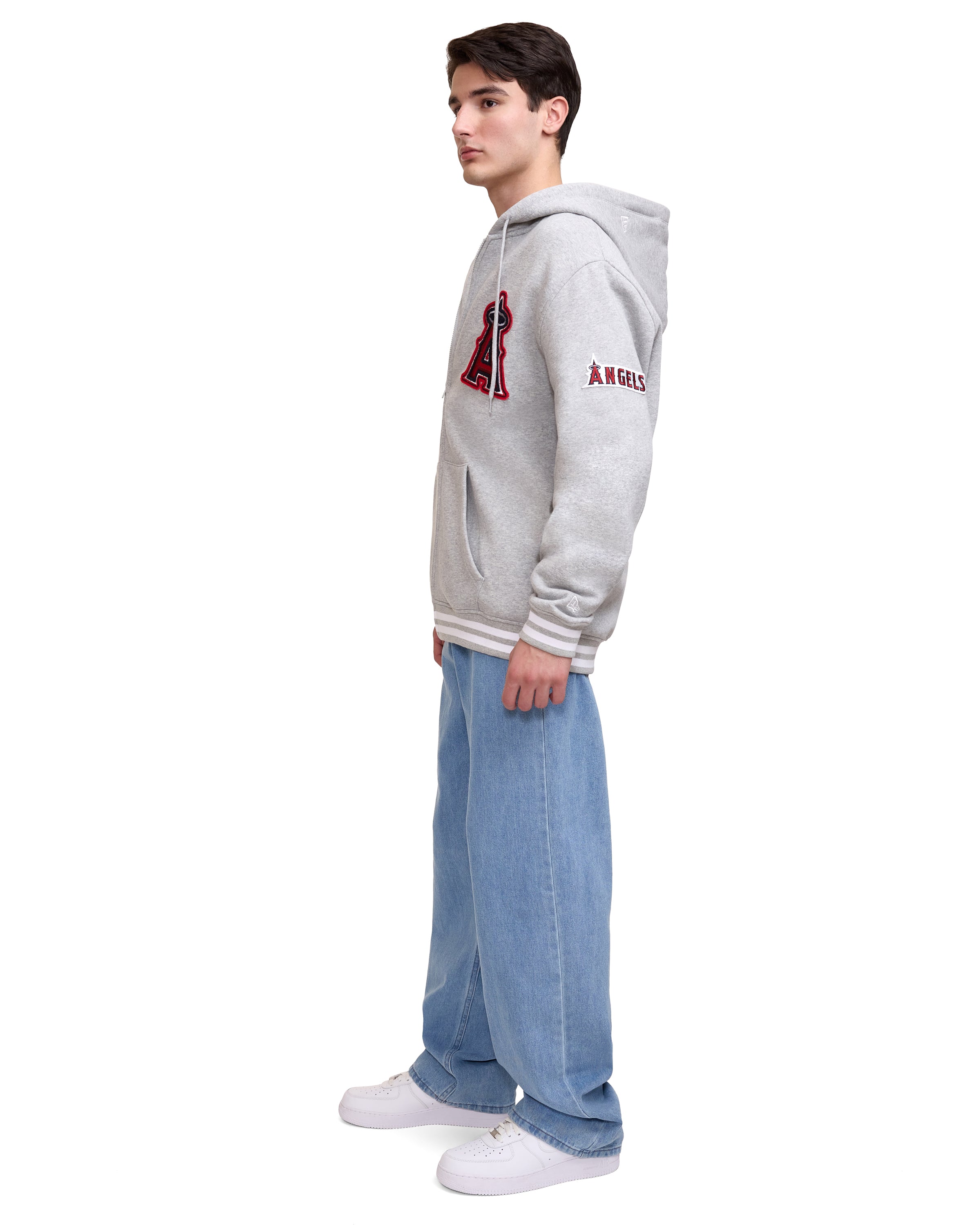 Premium Philadelphia Phillies Gray Logo Select Full-Zip Hoodie