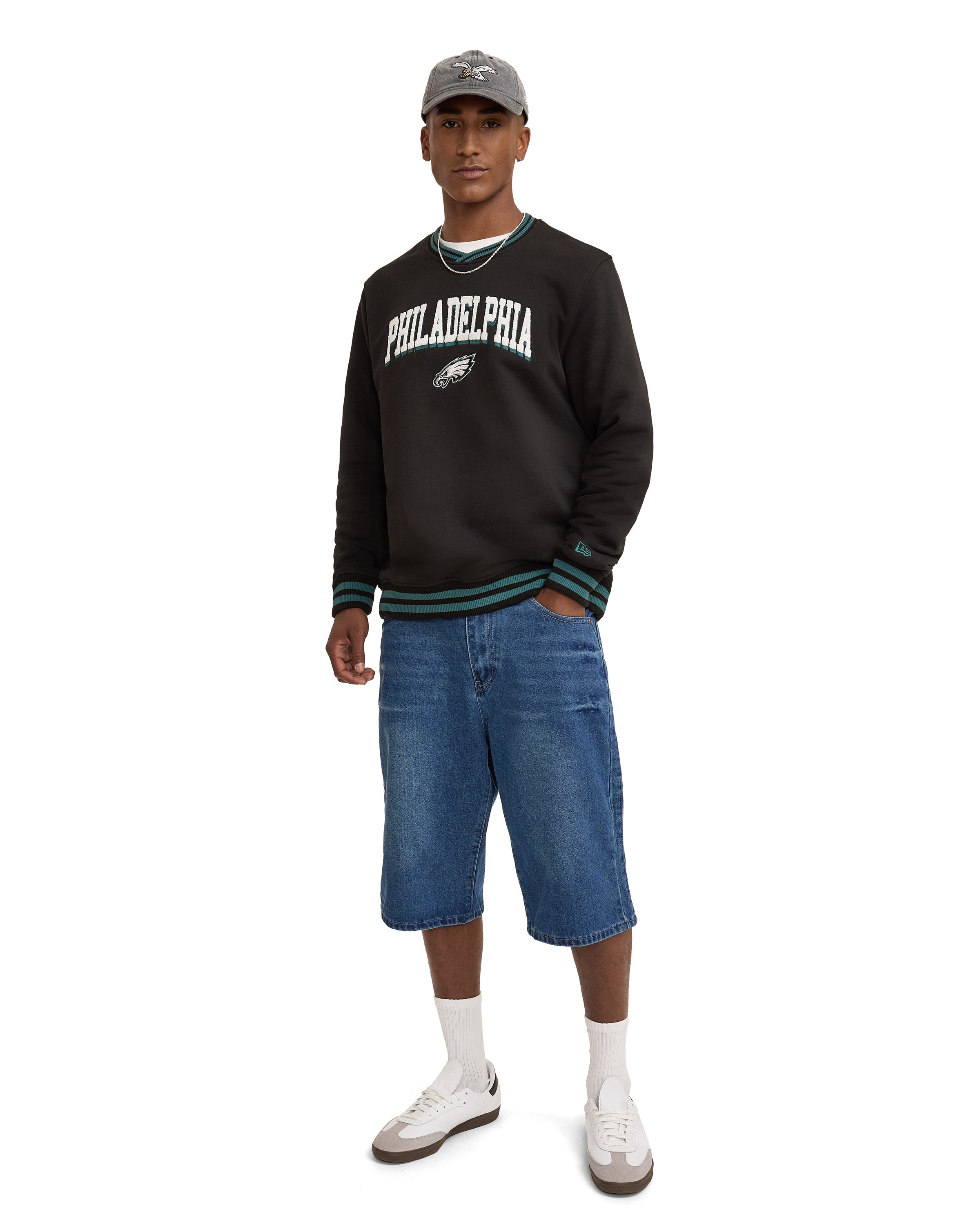 Premium Athletics Sport Night Black Crewneck