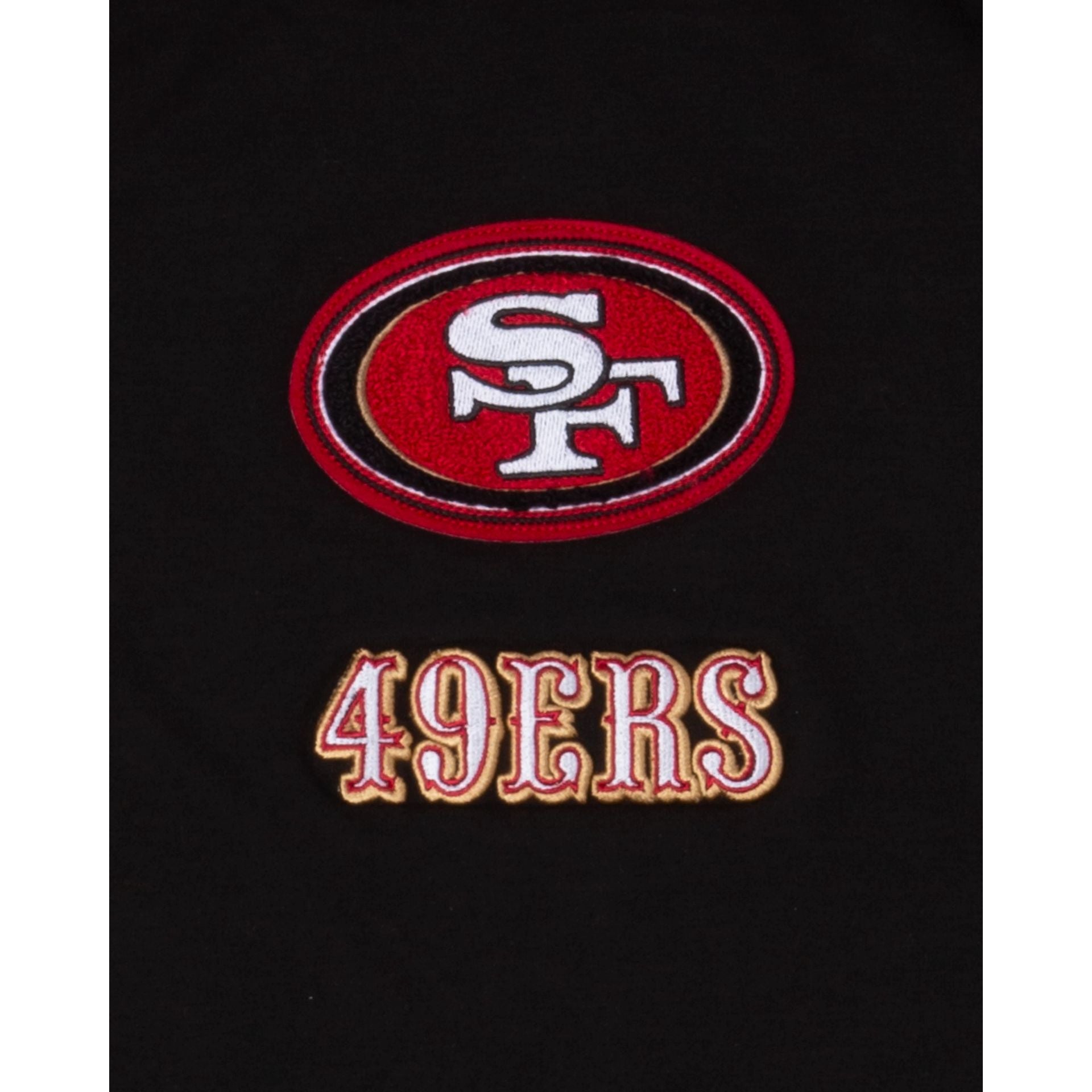 Premium San Francisco 49ers Black Hoodie with Select Logo