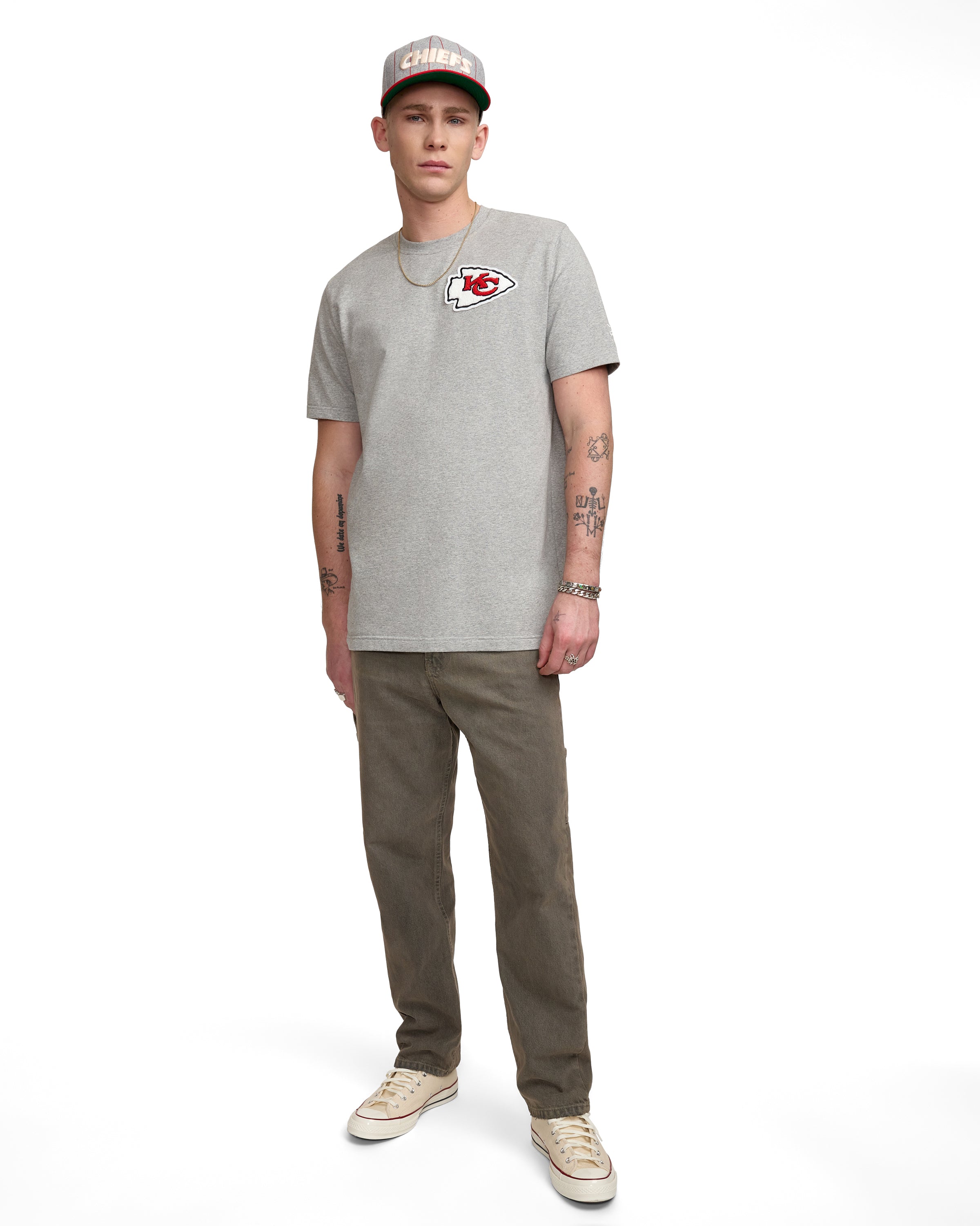 Premium San Francisco 49ers Gray Logo Select T-Shirt