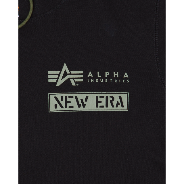 Premium Alpha Industries X New Era Black Hoodie