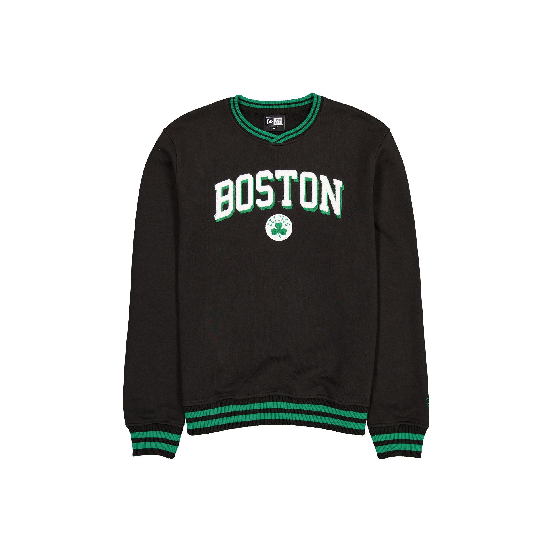Premium Boston Celtics Sport Night Black Crewneck