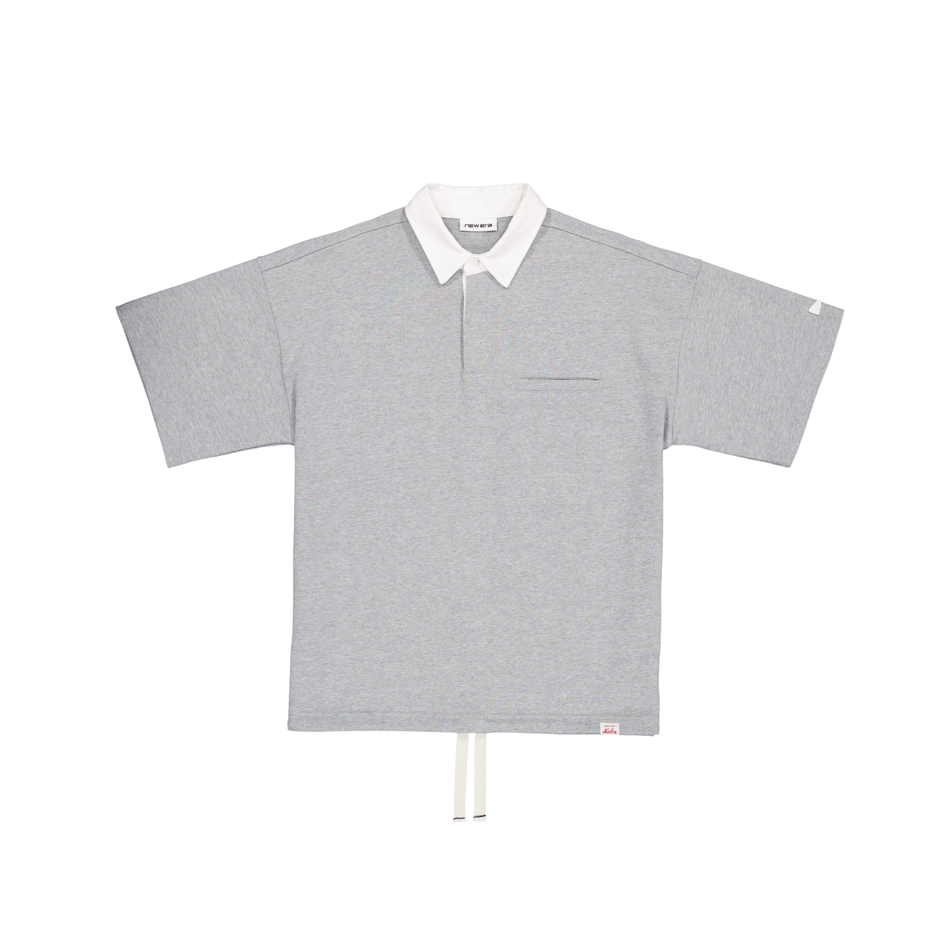 Premium Alden Heather Gray Rugby Shirt