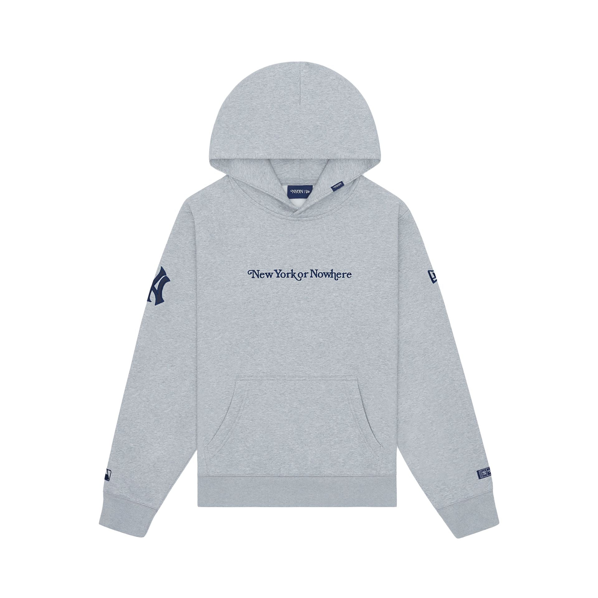 Premium New York or Nowhere x New York Yankees Gray Hoodie