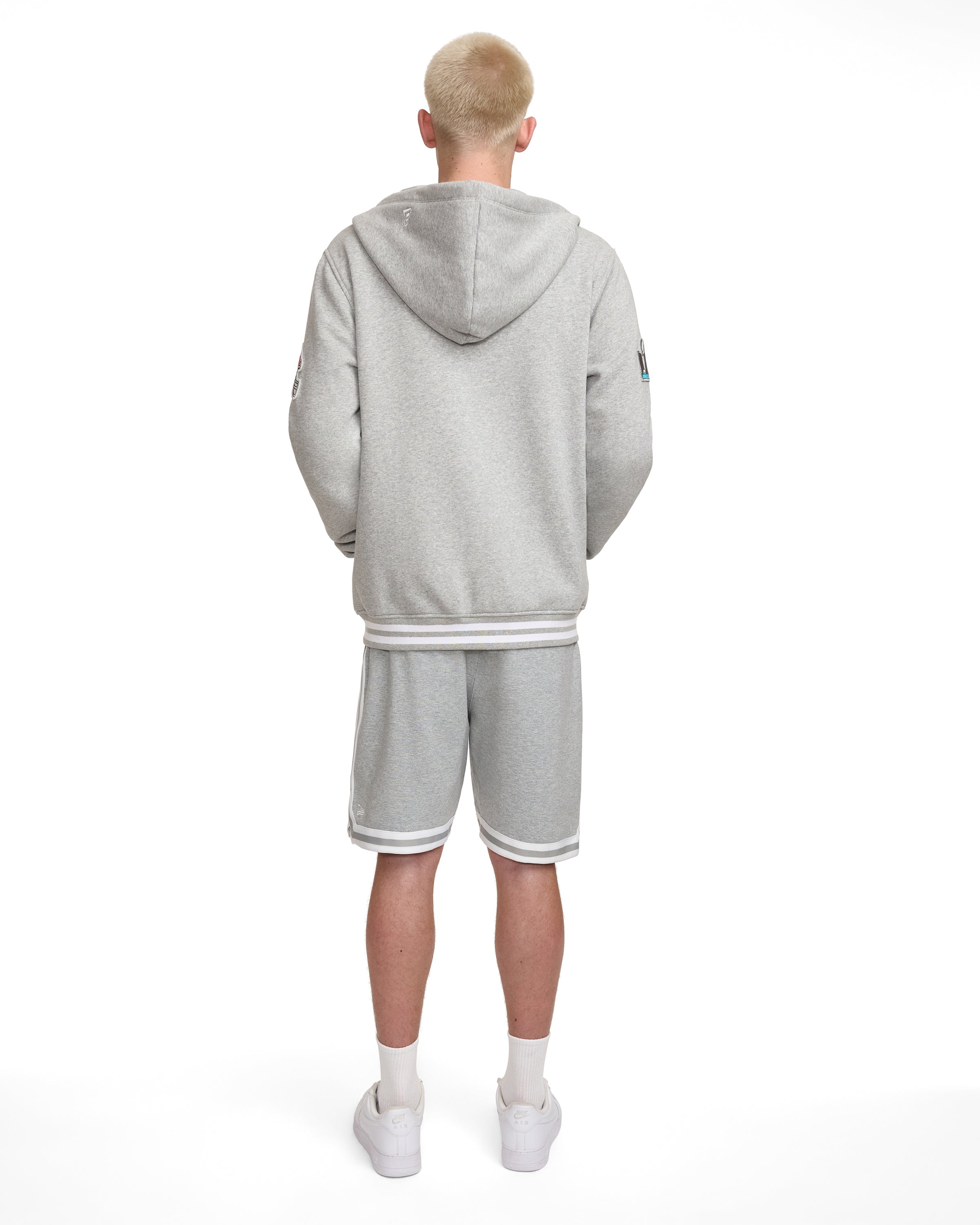 Premium Philadelphia Eagles Gray Logo Select Full-Zip Hoodie