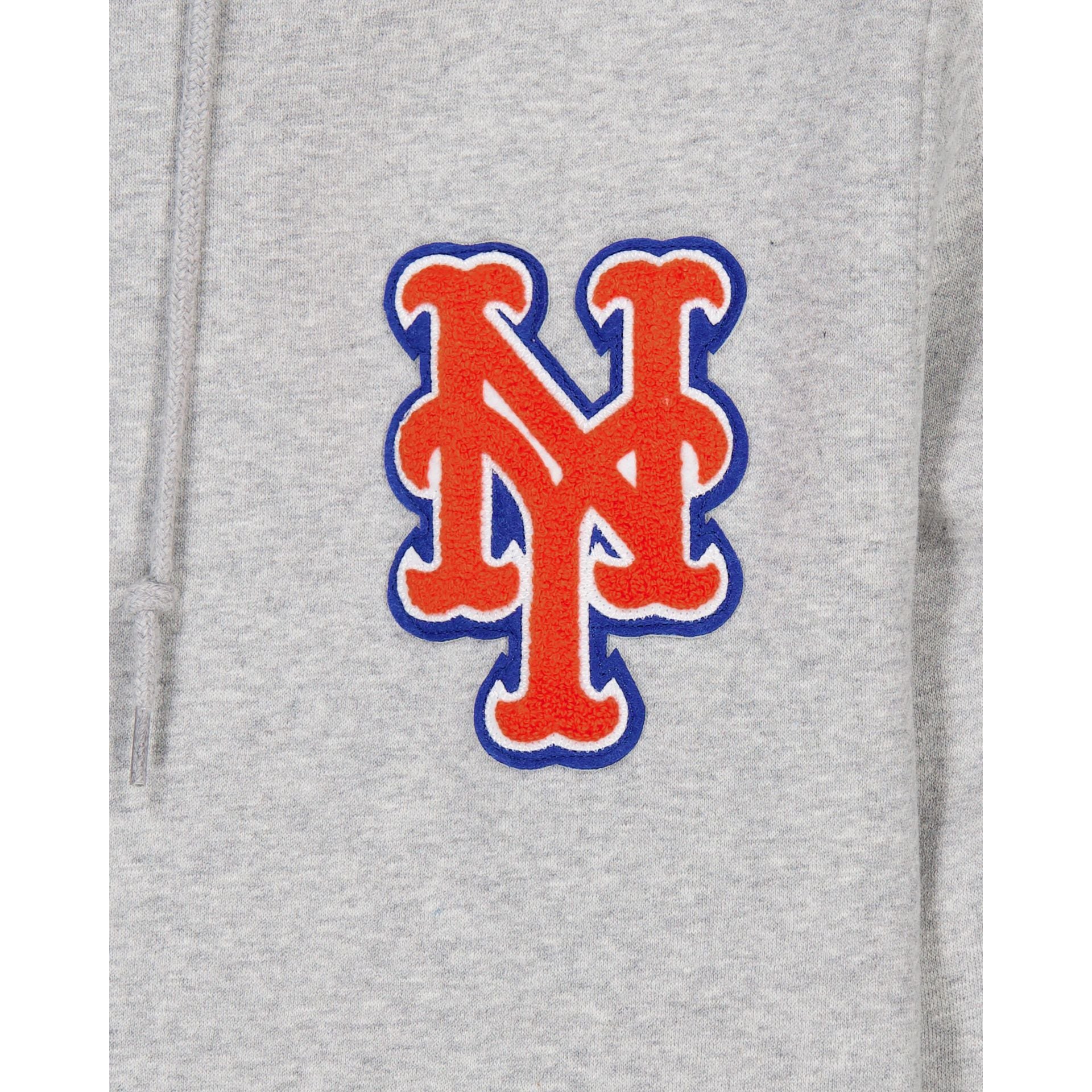 Premium New York Mets Gray Logo Select Full-Zip Hoodie