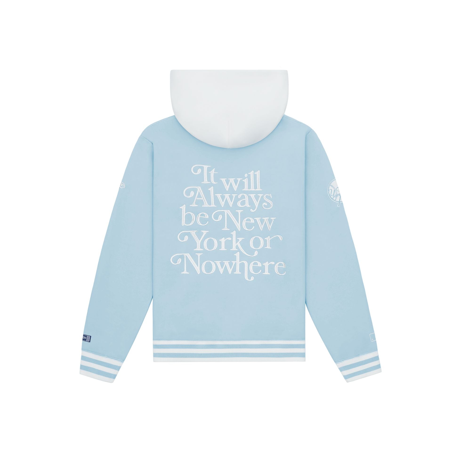 Premium New York or Nowhere x New York Yankees Blue Hoodie