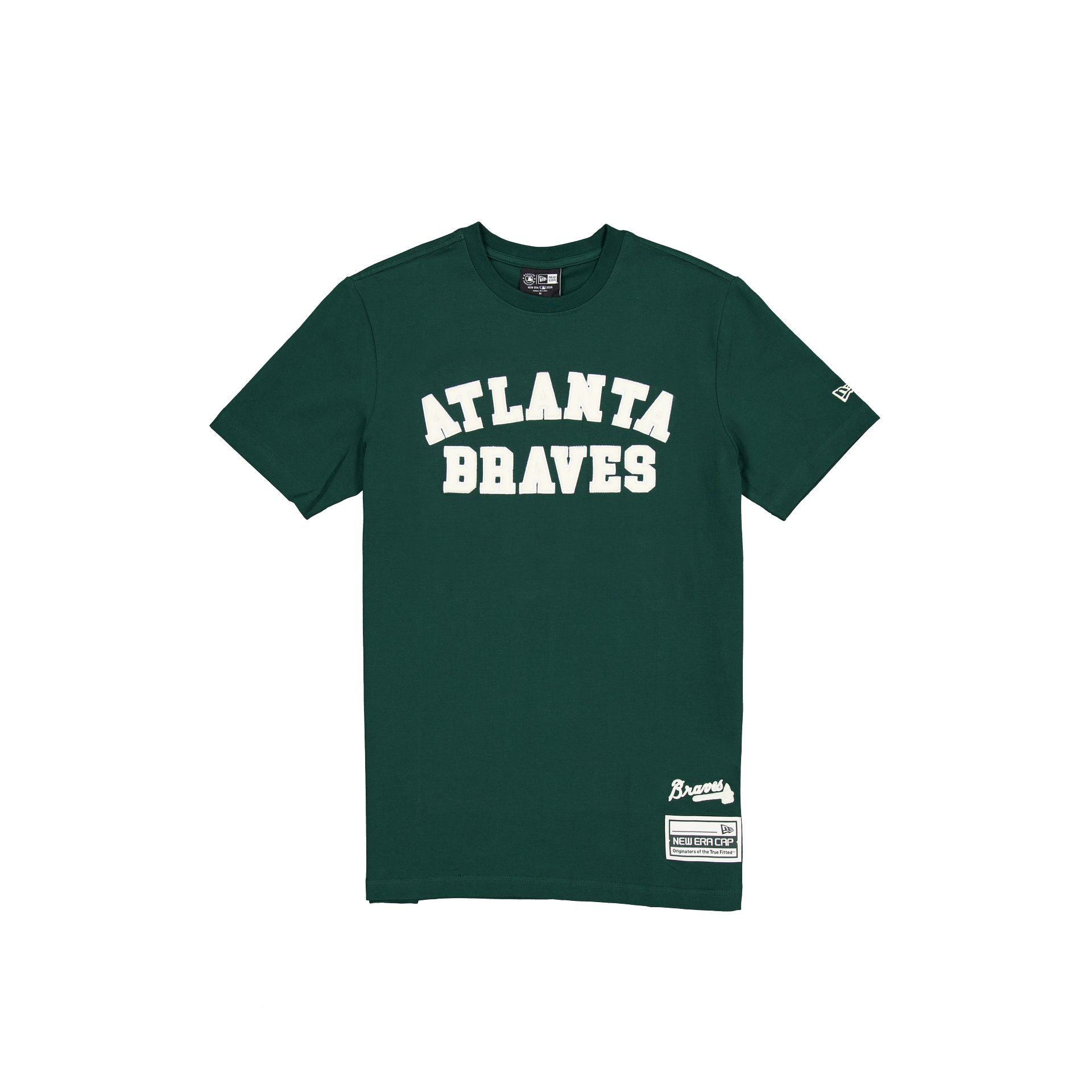 Premium Atlanta Braves Dark Green Logo Select T-Shirt