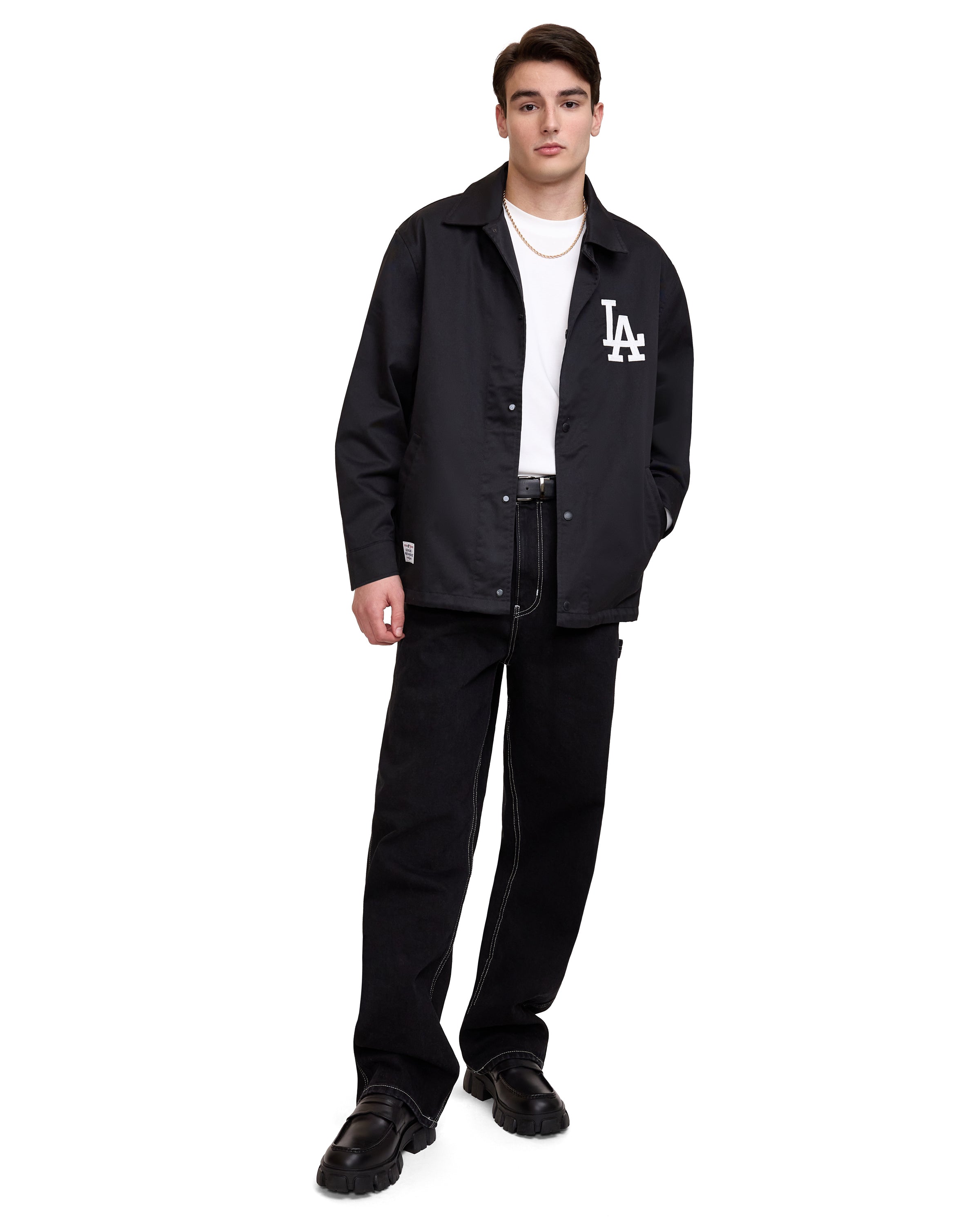 Premium Los Angeles Dodgers Black Coach Jacket