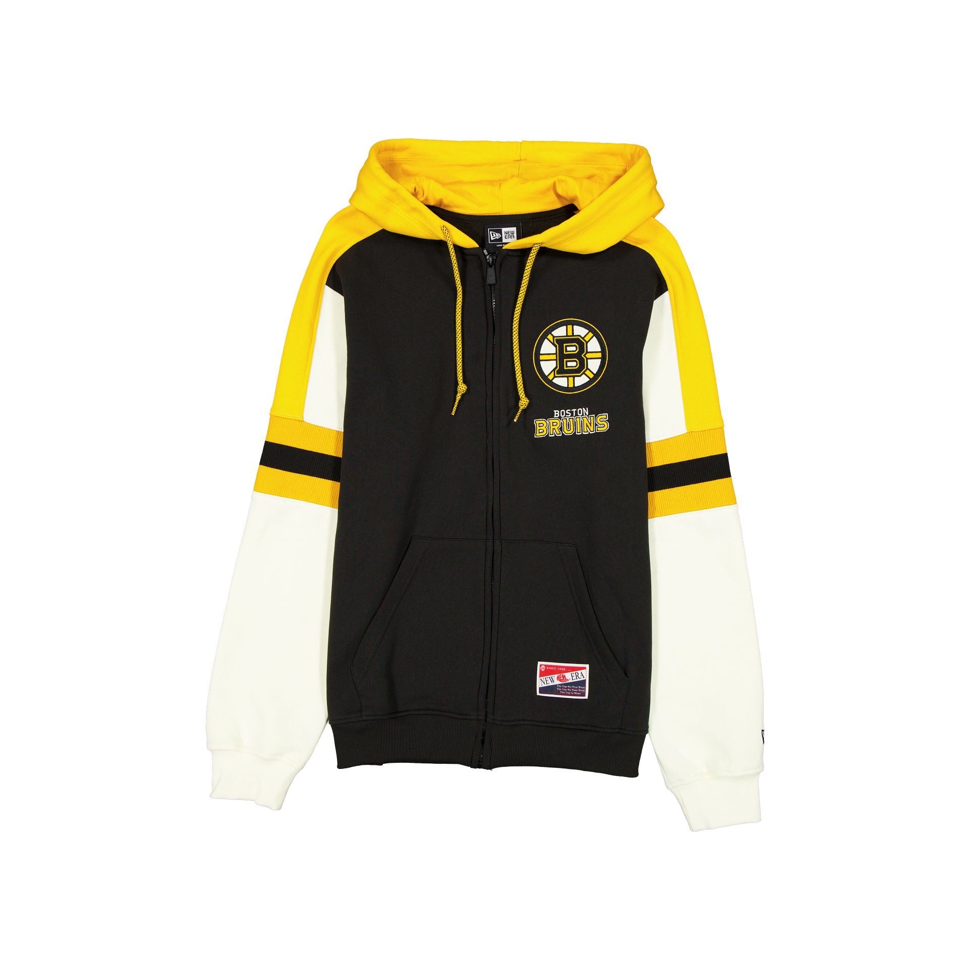 Premium Boston Bruins Throwback Zipper Hoodie