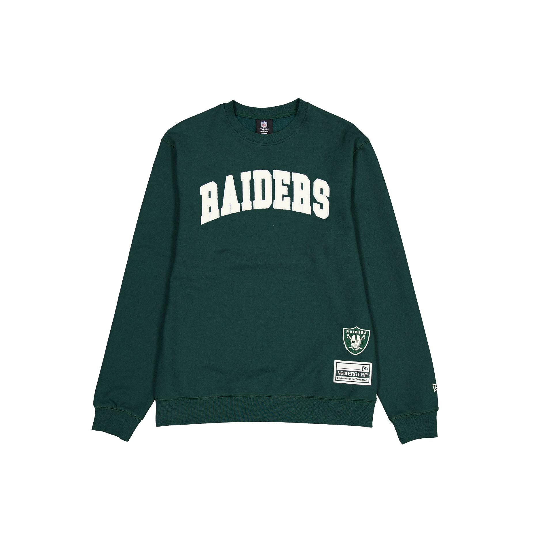Premium Las Vegas Raiders Dark Green Logo Select Crewneck
