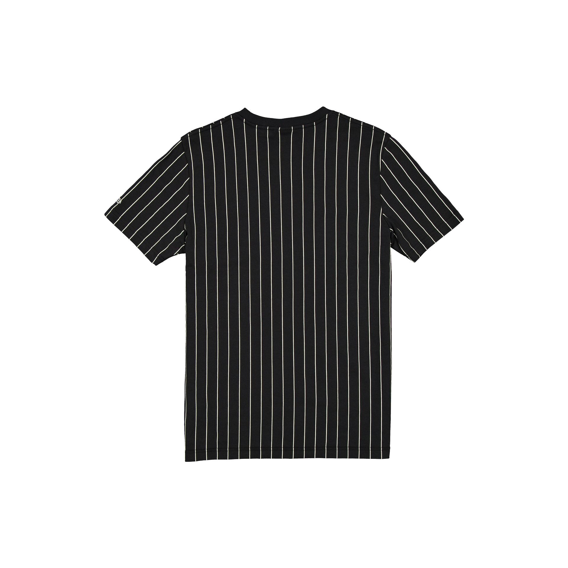 Premium Chicago Blackhawks Throwback Pinstripe Wordmark T-Shirt