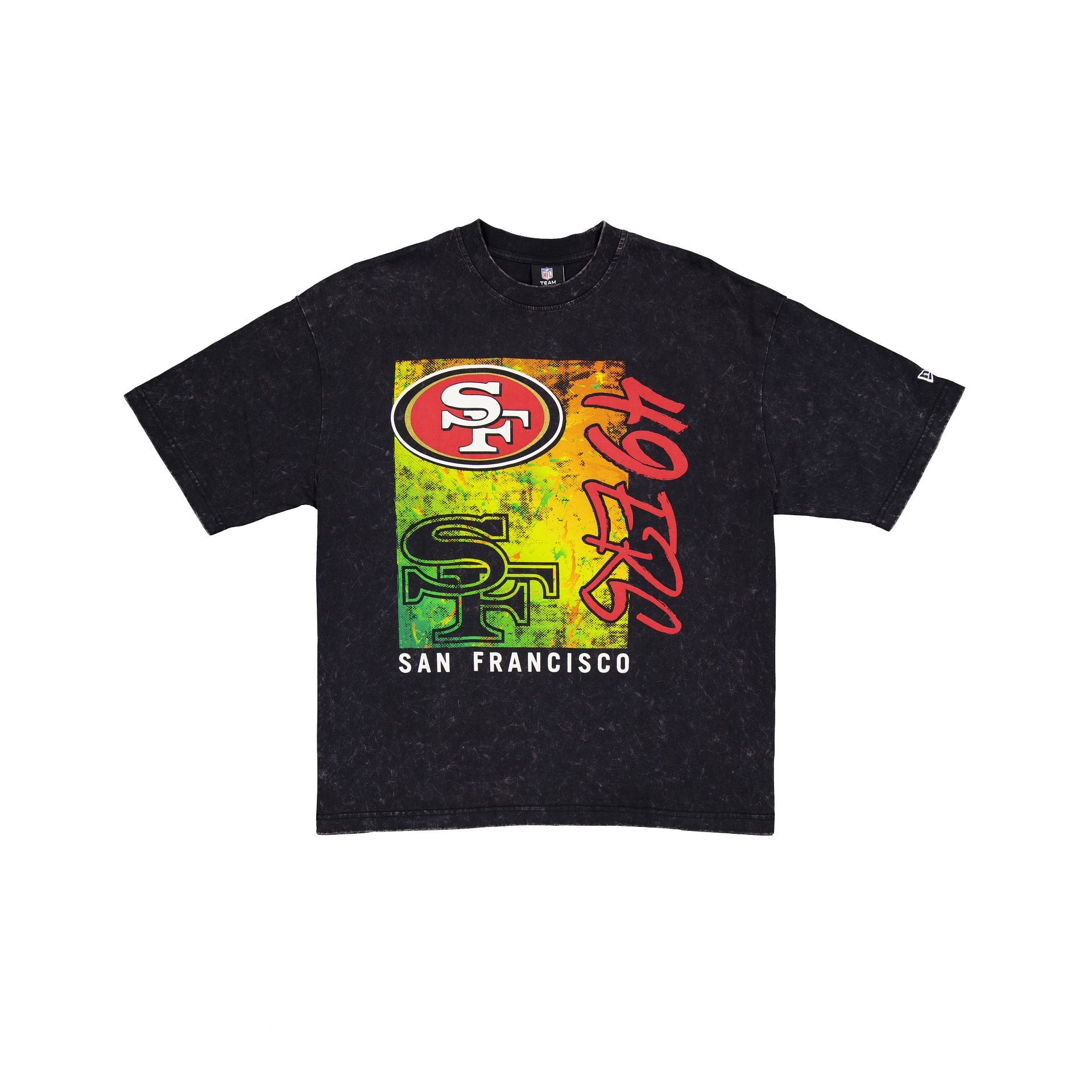 Premium San Francisco 49ers Sport Classics Boxy Black T-Shirt