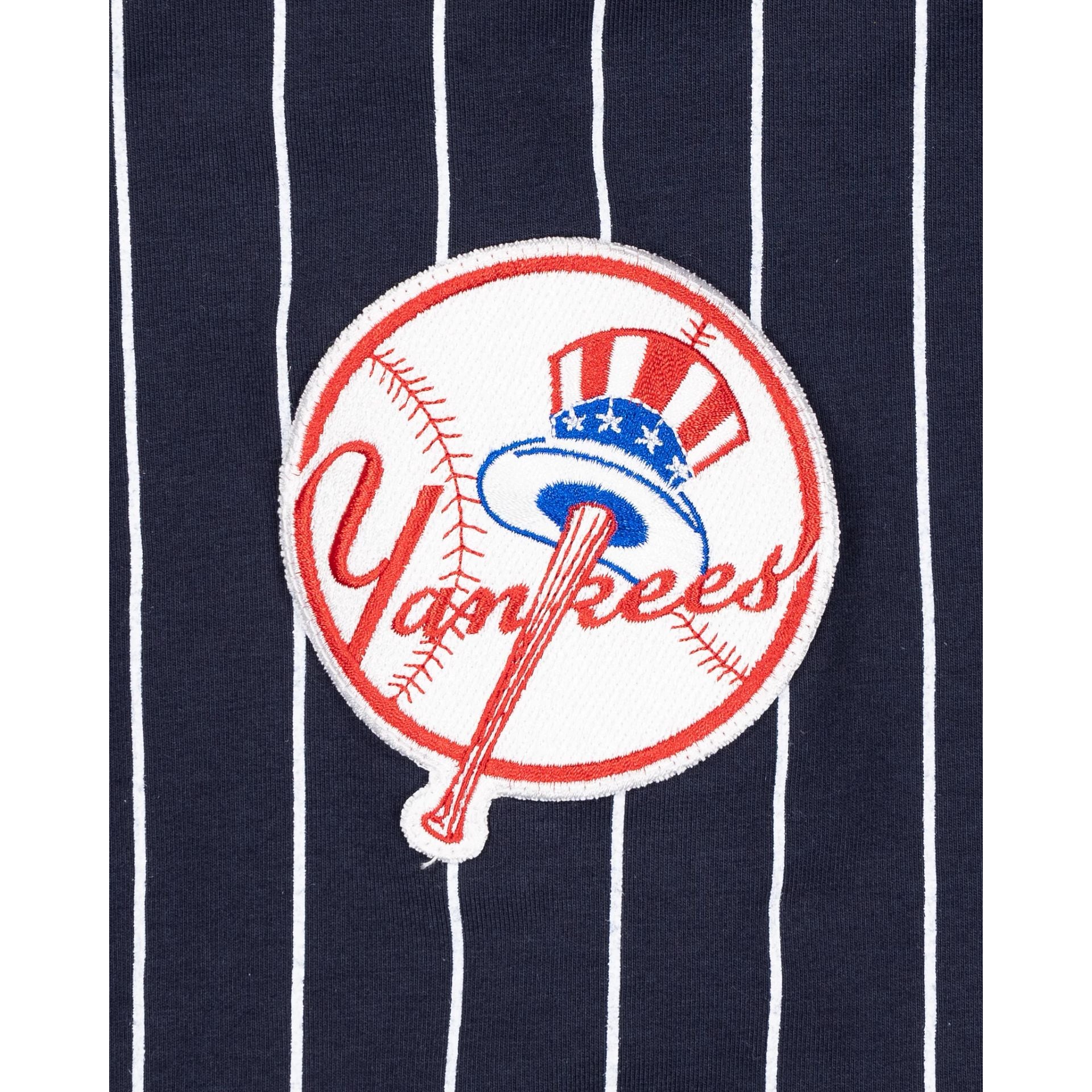 Premium New York Yankees Logo Select Pinstripe Hoodie