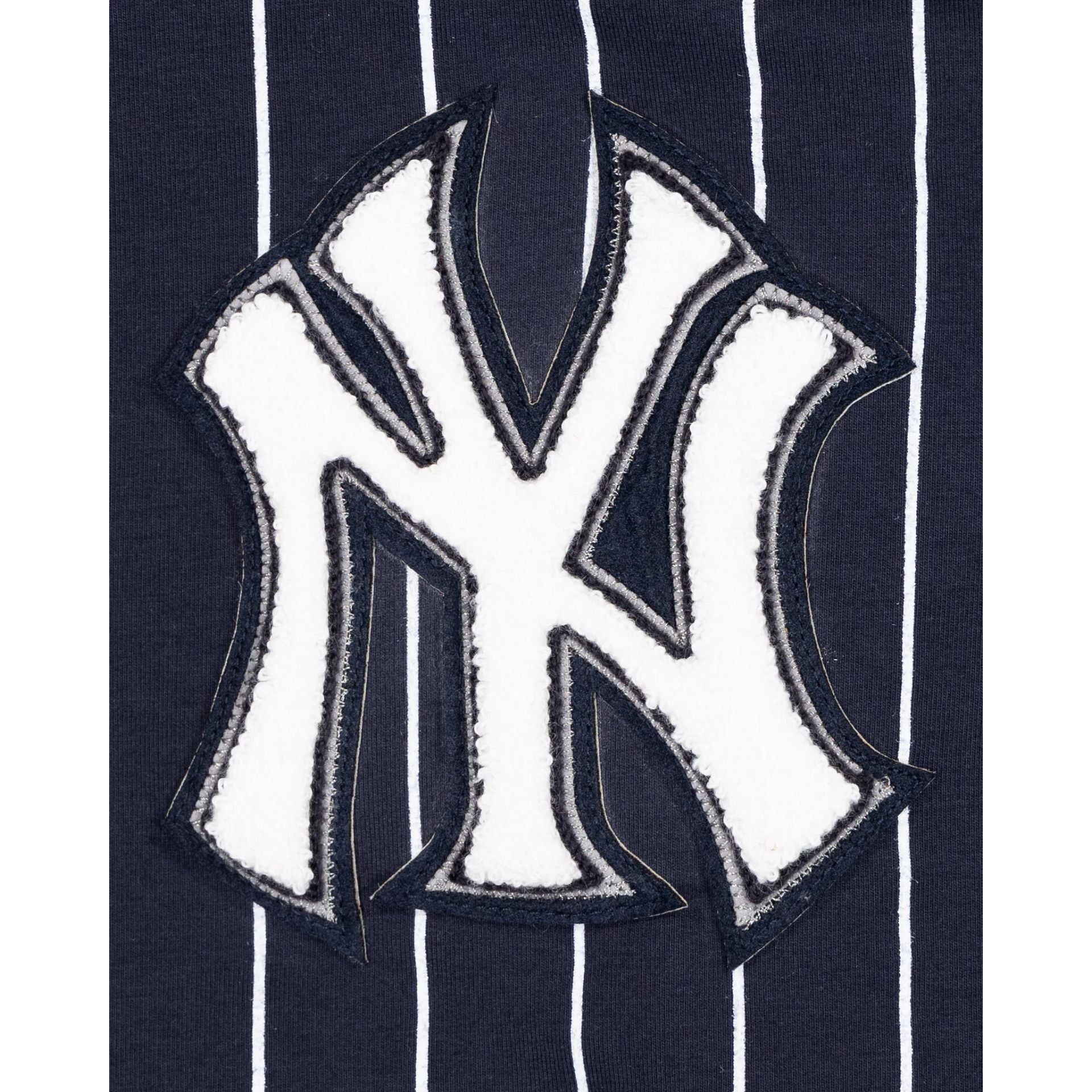 Premium New York Yankees Logo Select Pinstripe Hoodie