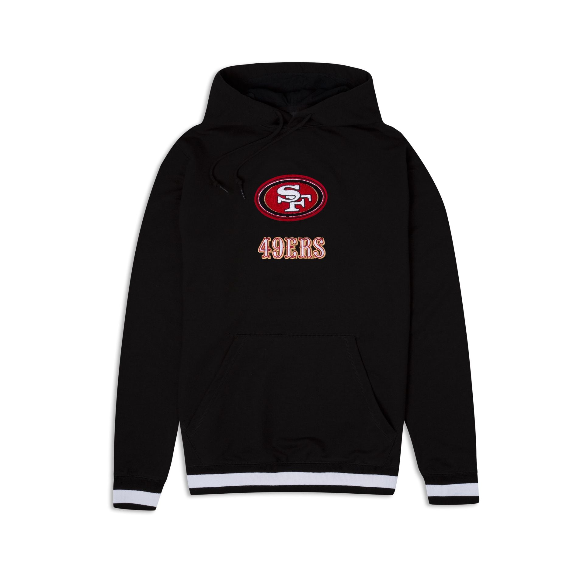 San Francisco 49ers Logo Select Black Hoodie
