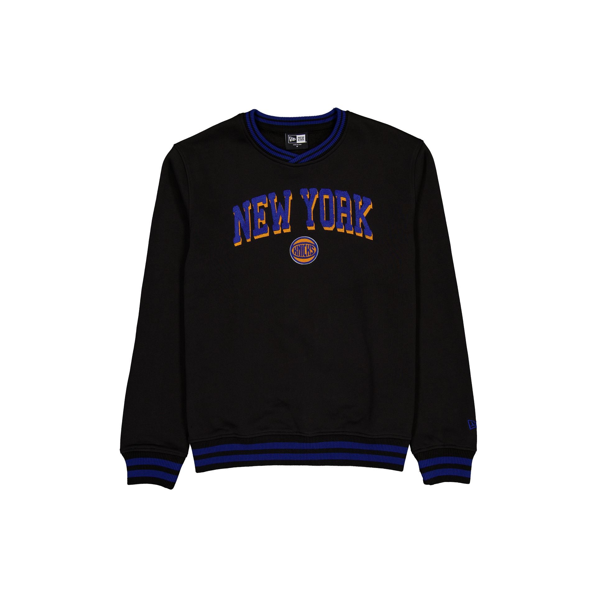 Premium New York Knicks Sport Night Black Crewneck