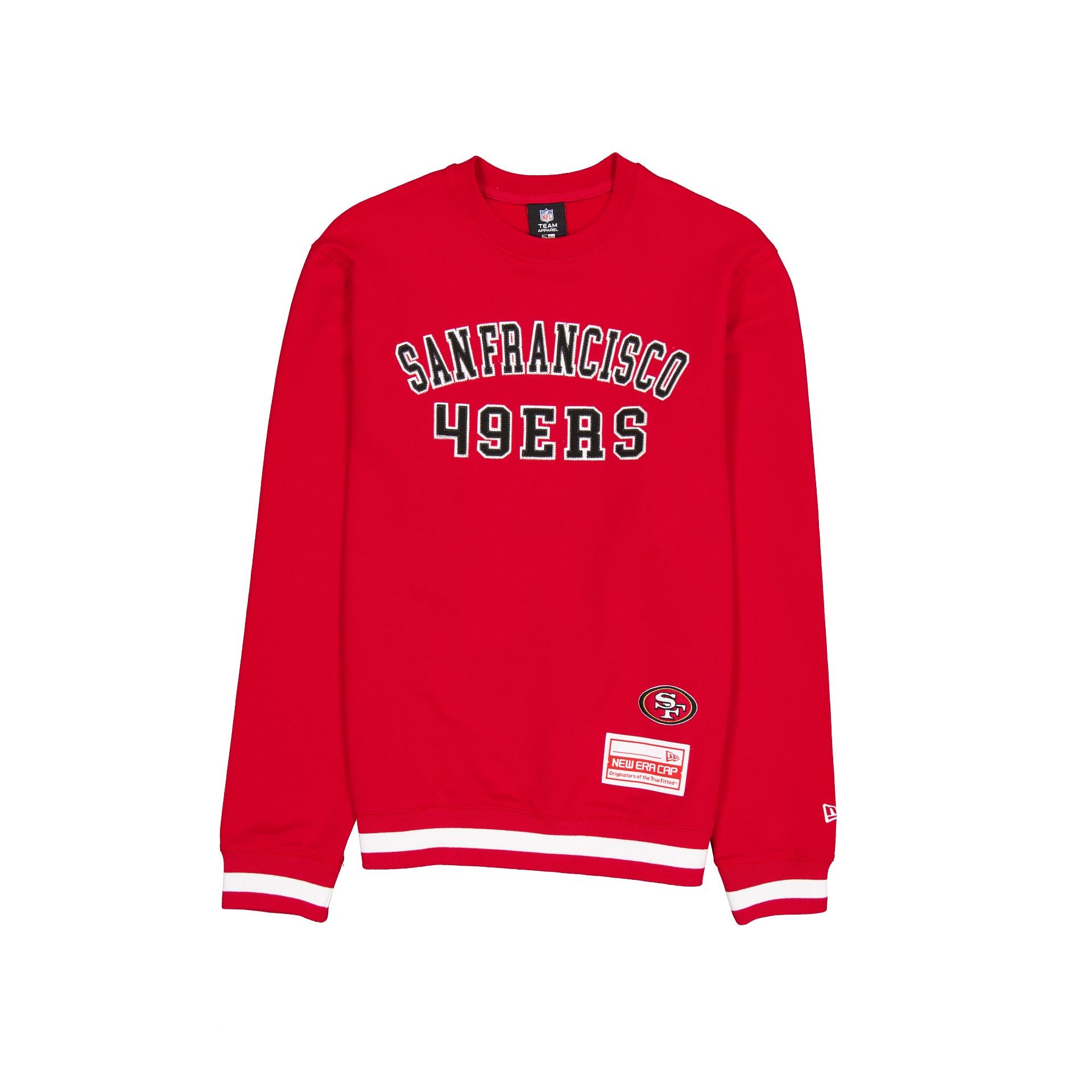 Premium San Francisco 49ers Team Color Logo Select Crewneck