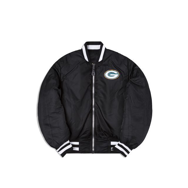 Premium Alpha Industries x Green Bay Packers MA-1 Bomber Jacket