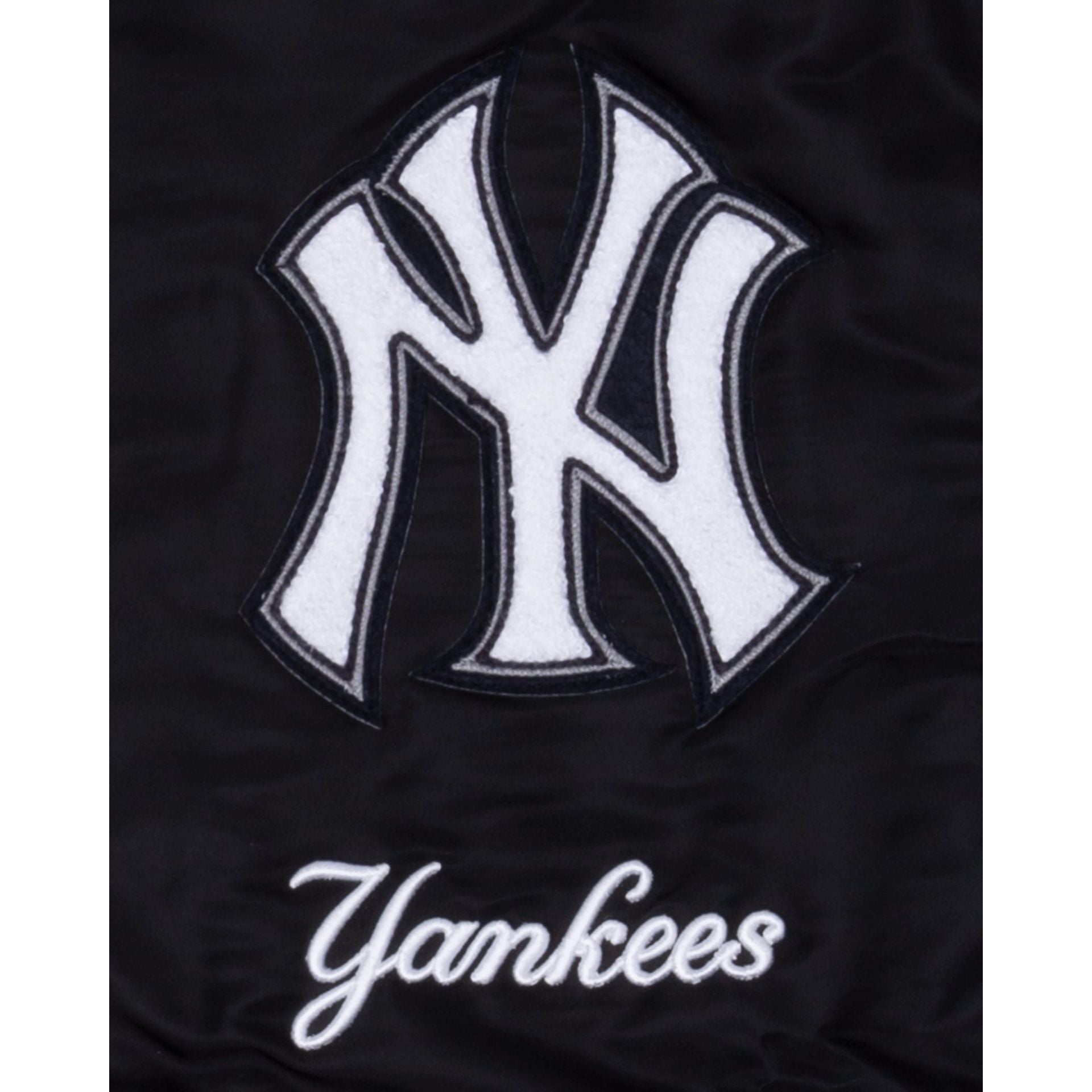 Premium New York Yankees Logo Select Black Jacket