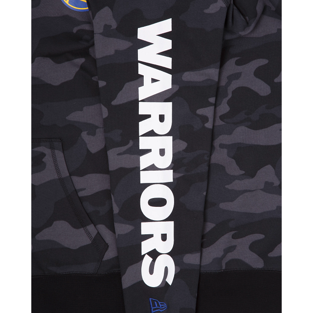 Premium Golden State Warriors Lifestyle Camo Hoodie